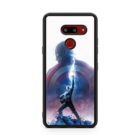 Avengers End Game Steve Rogers Captain America 2 LG G8 ThinQ Case Avengers End Game Steve Rogers Captain America 2 LG G8 ThinQ Case