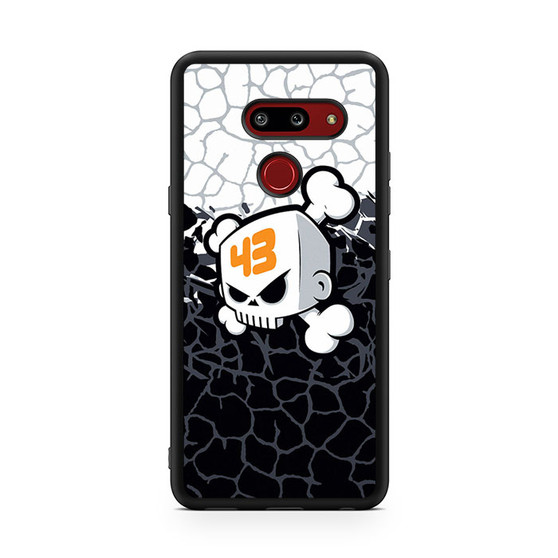 block skull LG G8 ThinQ Case