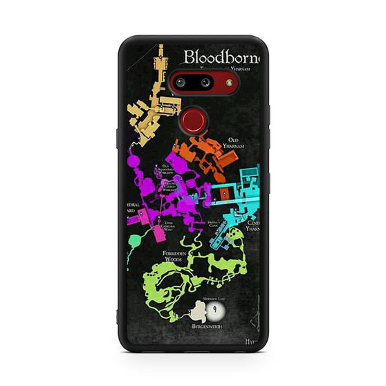 Bloodborne maps LG G8 ThinQ Case