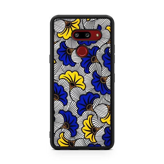 Blue and Yelow Flowers LG G8 ThinQ Case