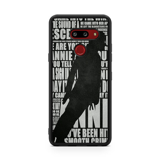 Michael Jackson Lyrics LG G8 ThinQ Case