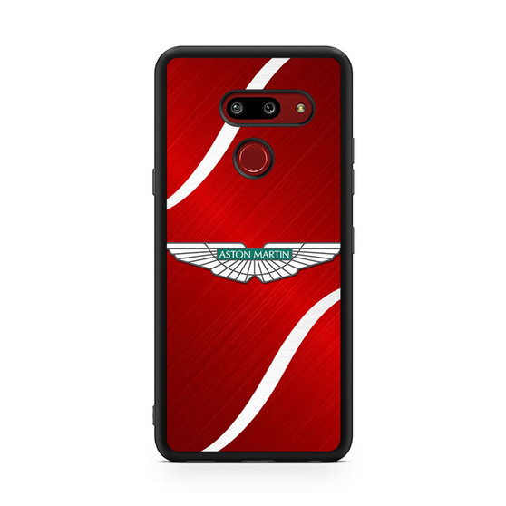 Red Polished Aston Martin LG G8 ThinQ Case