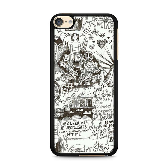 All Time Low Lyrics 2 iPod Touch 6 Case