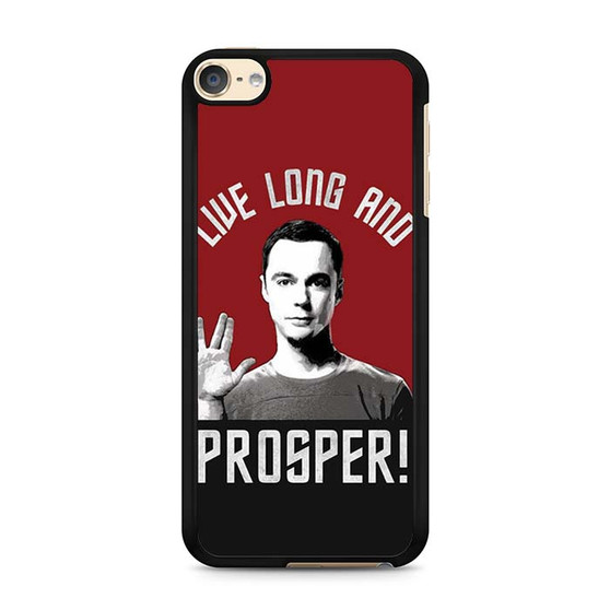 Live Long And Prosper Star trek the big bang theory iPod Touch 6 Case