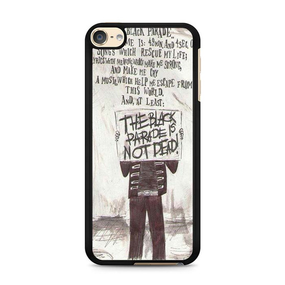 My Chemical Romance Lyrics iPod Touch 6 Case