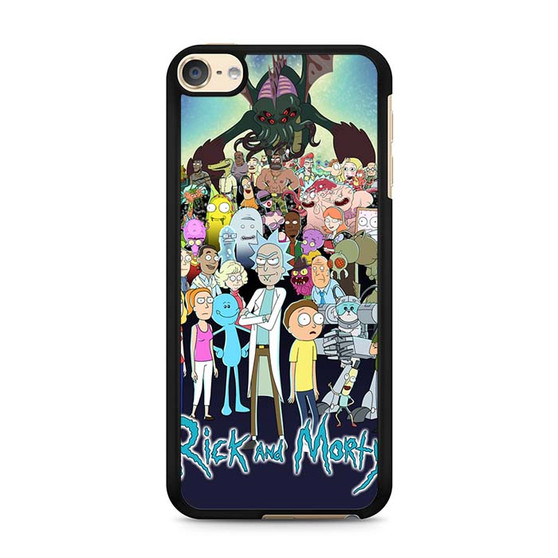 Rick And Morty All Character iPod Touch 6 Case