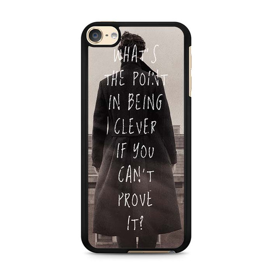 sherlock benedict cumberbatch iPod Touch 6 Case
