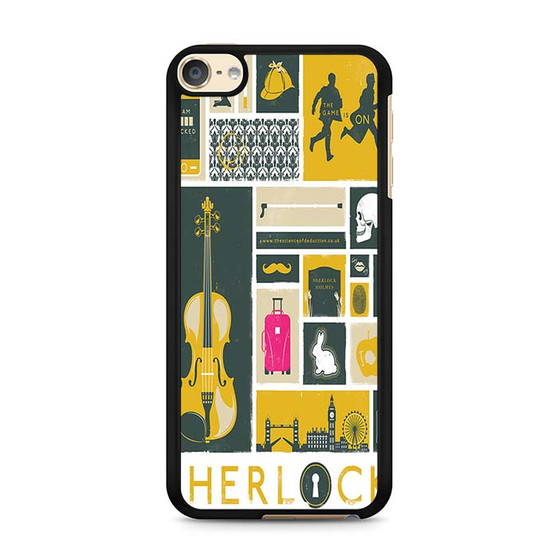 sherlock it must be so boring collage iPod Touch 6 Case