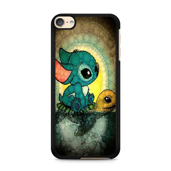 sticth and the turtle iPod Touch 6 Case