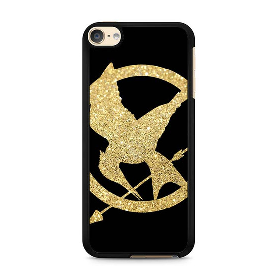 The Hunger Games Glitter Gold iPod Touch 6 Case