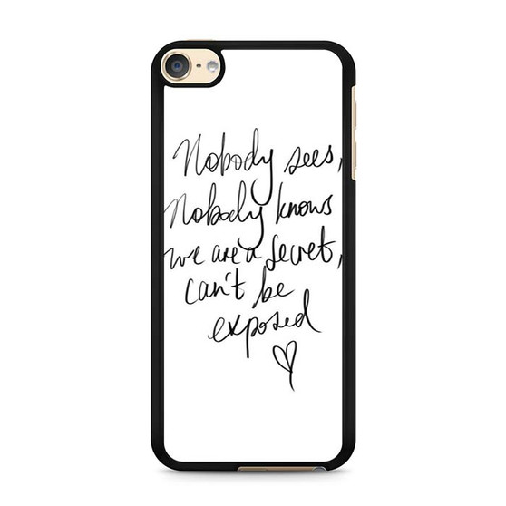 Zara Larsson Lyric iPod Touch 6 Case