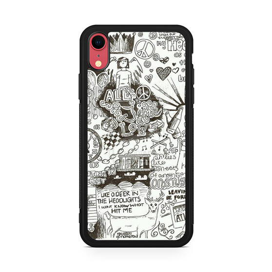 All Time Low Lyrics 2 iPhone XR Case All Time Low Lyrics 2 iPhone XR Case