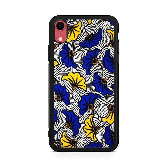 Blue and Yelow Flowers iPhone XR Case Blue and Yelow Flowers iPhone XR Case