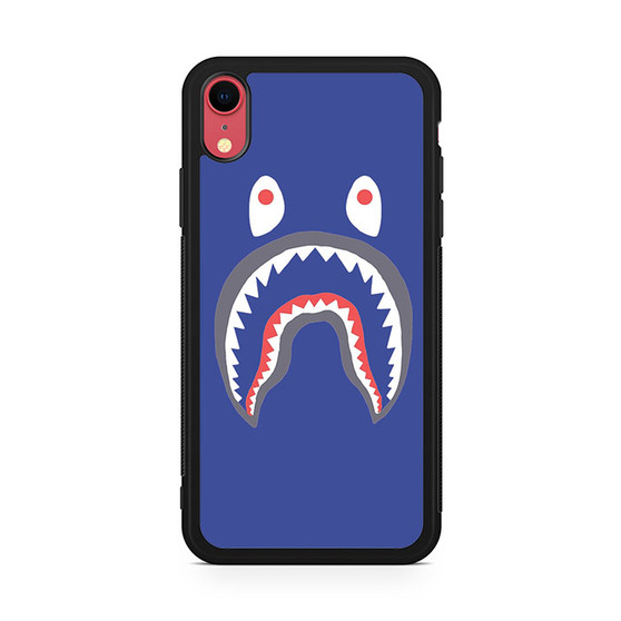 Blue Bape Shark iPhone XR Case