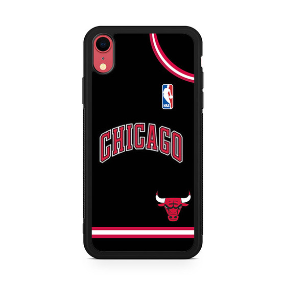 bulls black suit iPhone XR Case