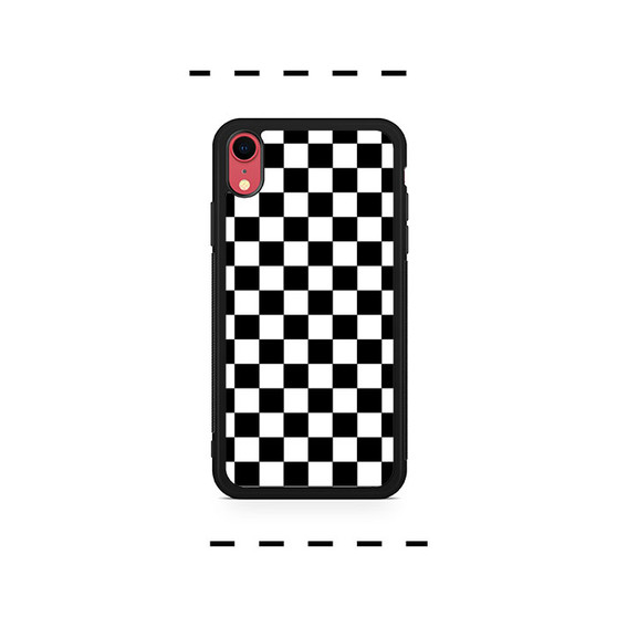 Checkerboard Distortion iPhone XR Case
