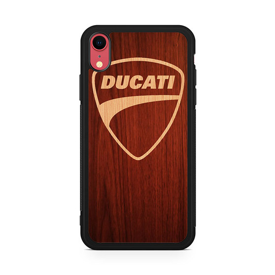 Ducati wood iPhone XR Case