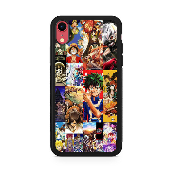 Good Anime Collage Colorful iPhone XR Case