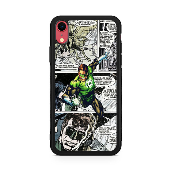 Green Lantern in Comic iPhone XR Case