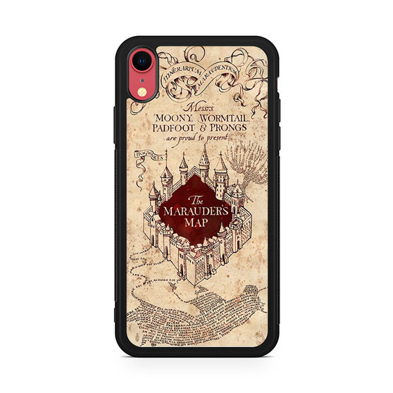 harry potter marauders map iPhone XR Case