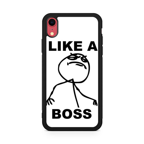 like a boss meme iPhone XR Case