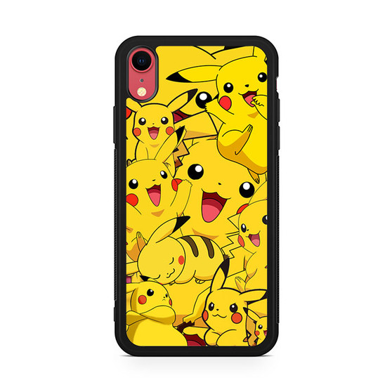 pikachu collage iPhone XR Case