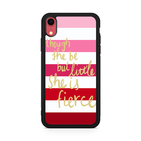 pink strip quotes iPhone XR Case pink strip quotes iPhone XR Case