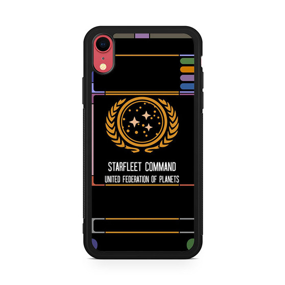 Starfleet Command Star Trek iPhone XR Case Starfleet Command Star Trek iPhone XR Case