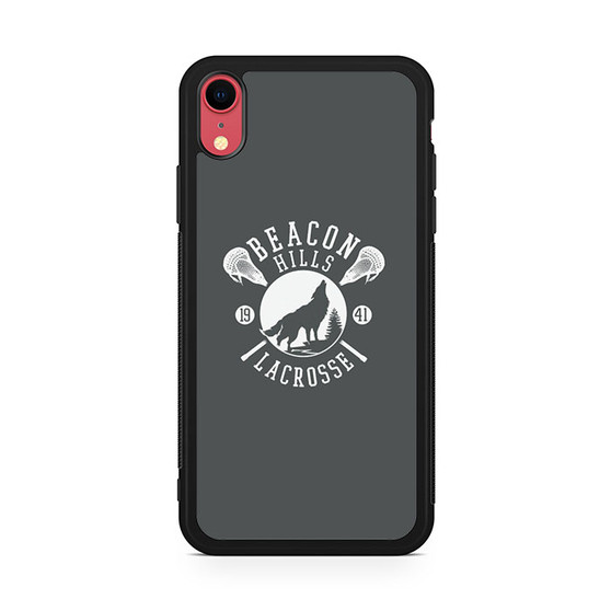 Teen Wolf Series Beacon Hills Lacrosse iPhone XR Case