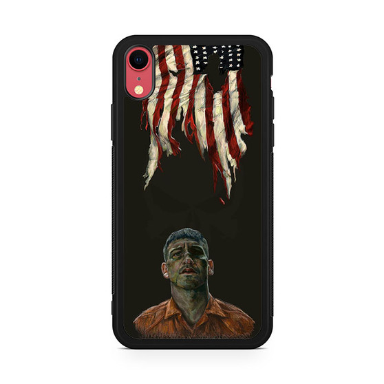 The Punisher American Flag iPhone XR Case The Punisher American Flag iPhone XR Case