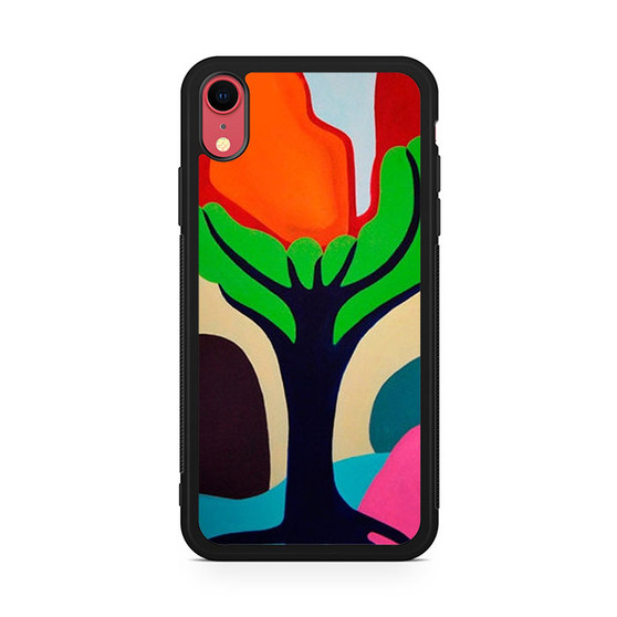 tree painting iPhone XR Case