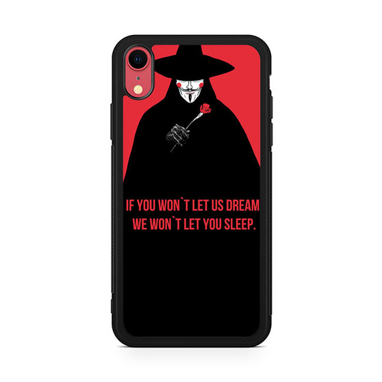 vendetta quote iPhone XR Case