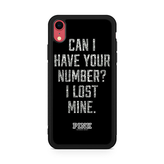 Victoria's Secret Pink Quotes iPhone XR Case Victoria's Secret Pink Quotes iPhone XR Case