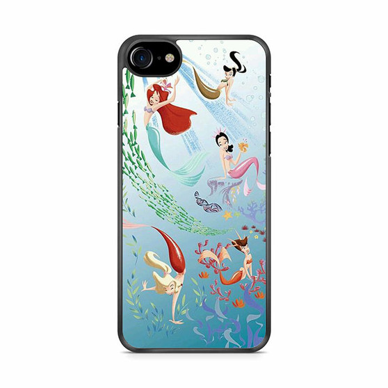 Ariel and Her Friends iPhone SE 2020 Case