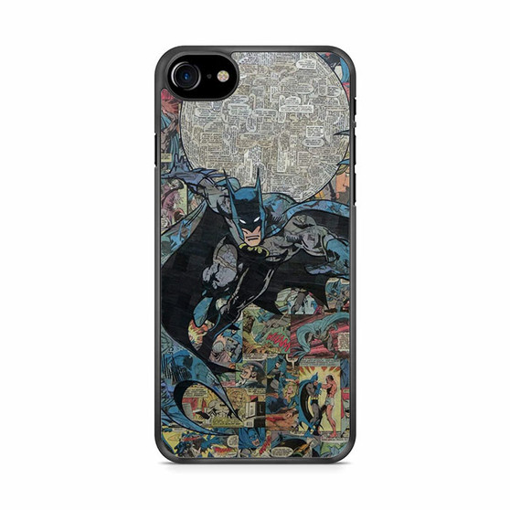 Batman Comic Pattern iPhone SE 2020 Case Batman Comic Pattern iPhone SE 2020 Case