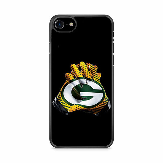Green Bay Packer On Gloves iPhone SE 2020 Case