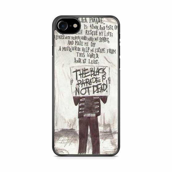 My Chemical Romance Lyrics iPhone SE 2020 Case