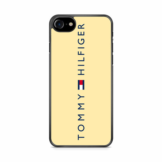 Tommy Hilfiger Cream iPhone SE 2020 Case