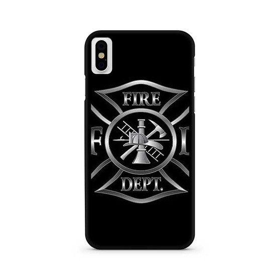 Firefighter silver crest iPhone X / XS | iPhone XS Max Case