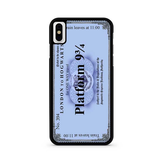 hogwarts blue platform iPhone X / XS | iPhone XS Max Case