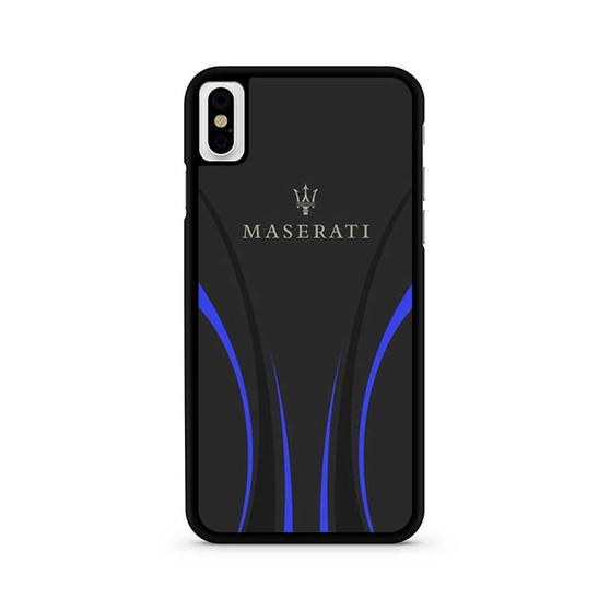 Maserati Blue Lux iPhone X / XS | iPhone XS Max Case Maserati Blue Lux iPhone X / XS | iPhone XS Max Case