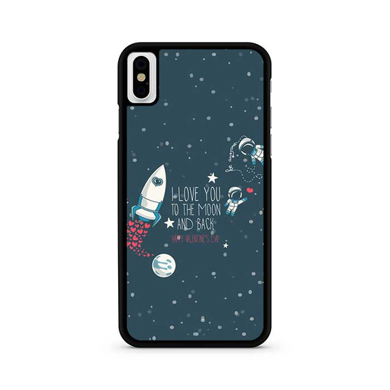 to the moon and back Quote iPhone X / XS | iPhone XS Max Case