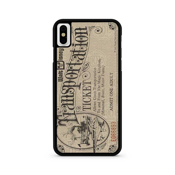 walt disney transportation ticket iPhone X / XS | iPhone XS Max Case