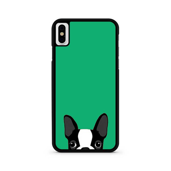 Watching Boston Terrier 2 iPhone X / XS | iPhone XS Max Case
