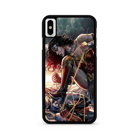 Wonder Woman VS Harley Quinn iPhone X / XS | iPhone XS Max Case Wonder Woman VS Harley Quinn iPhone X / XS | iPhone XS Max Case