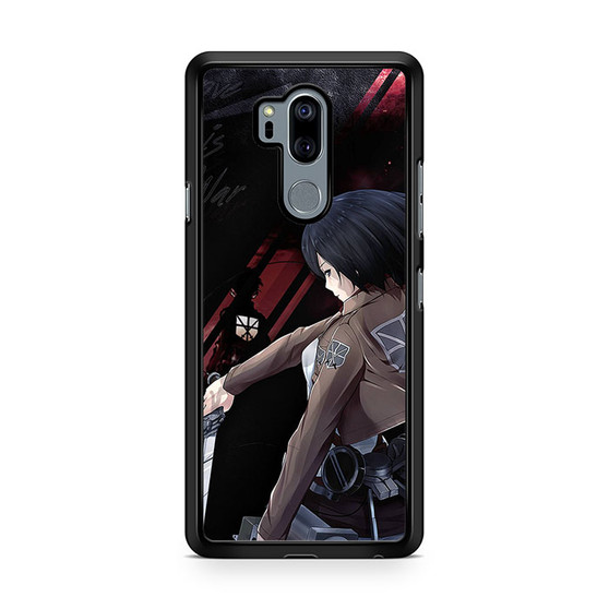 Attack On Titan Mikasa Quotes 2 LG G7 ThinQ Case