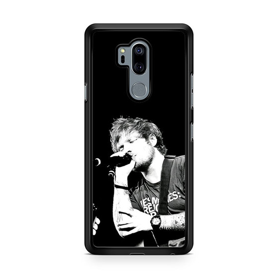 Ed Sheeran Black and White LG G7 ThinQ Case Ed Sheeran Black and White LG G7 ThinQ Case