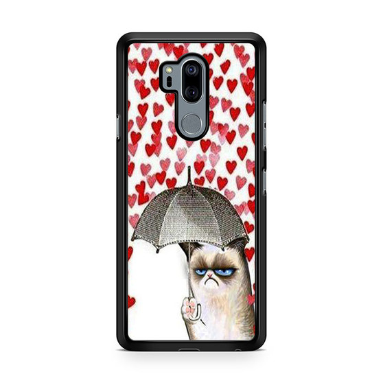 love rain grumpy cat LG G7 ThinQ Case