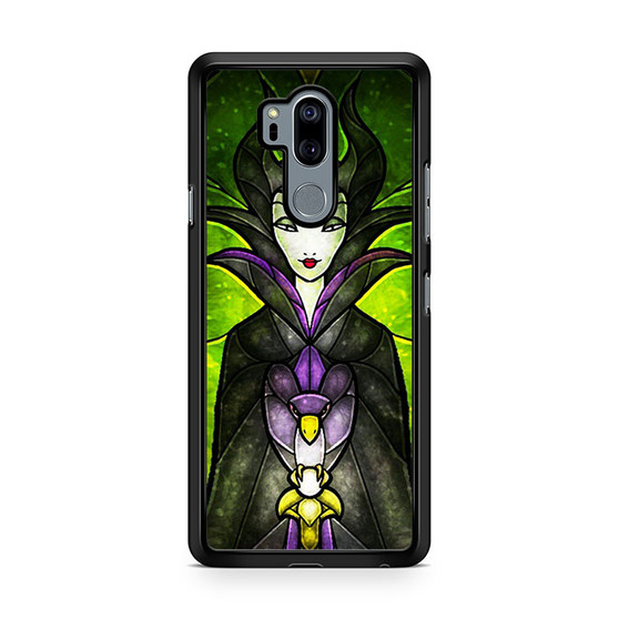 Maleficent Glass Art 1 LG G7 ThinQ Case