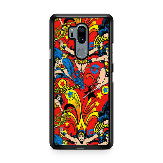 Wonder Woman Collages 2 LG G7 ThinQ Case